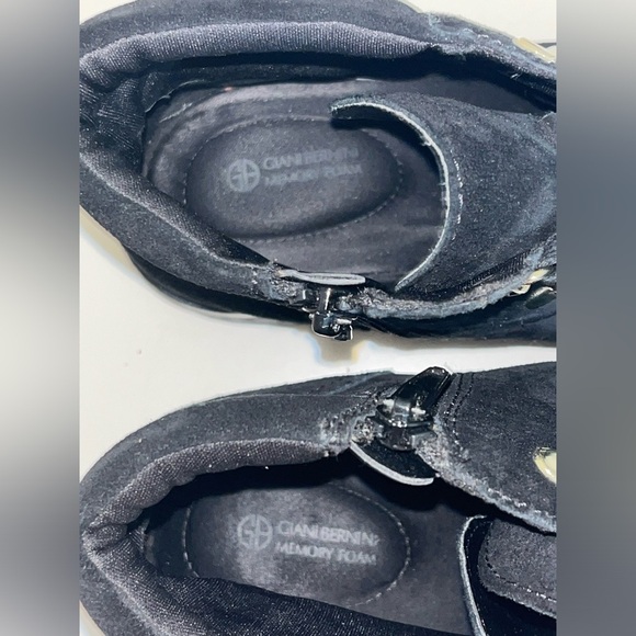 Giani Bernini Womens Bertey Suede Lace-Up Booties Memory Foam - Picture 6 of 9